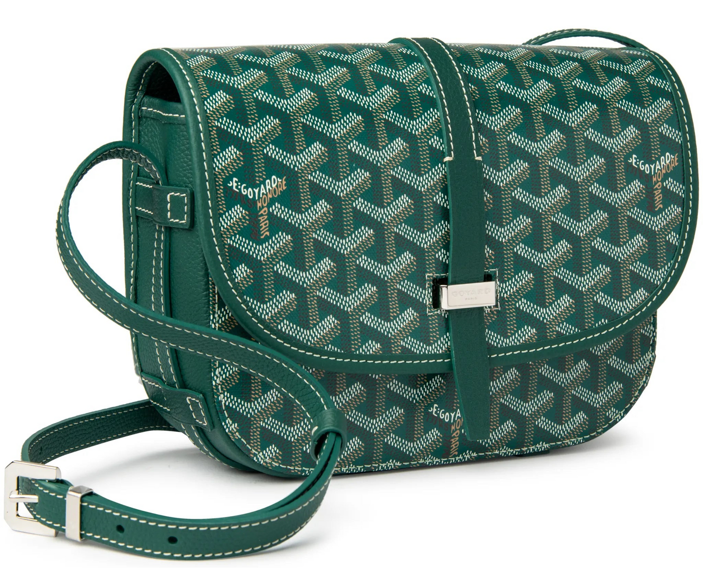 Goyard Belvedere PM Messenger Bag Green