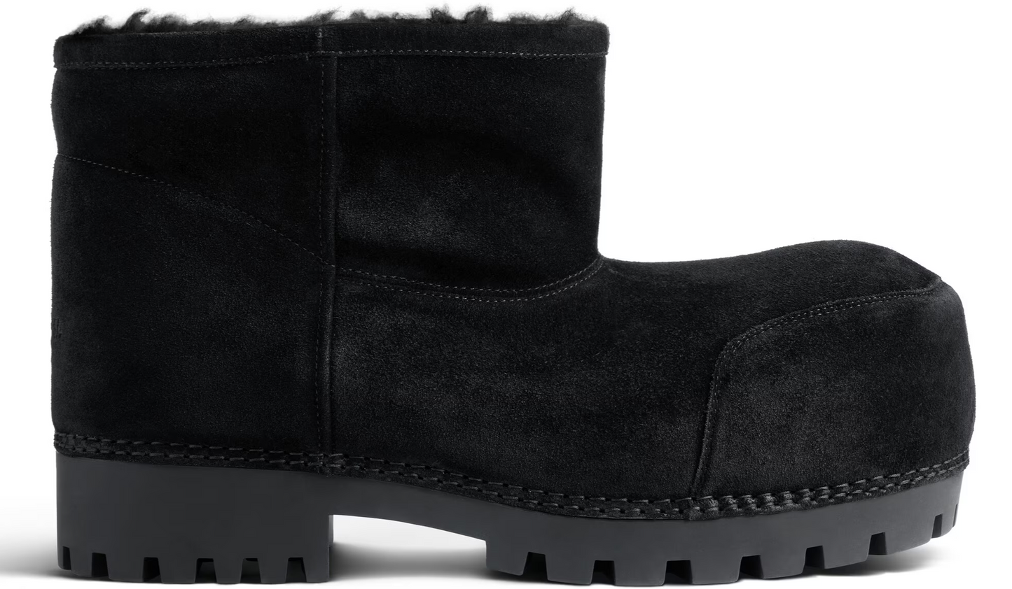 Balenciaga Alaska Boots Black Low