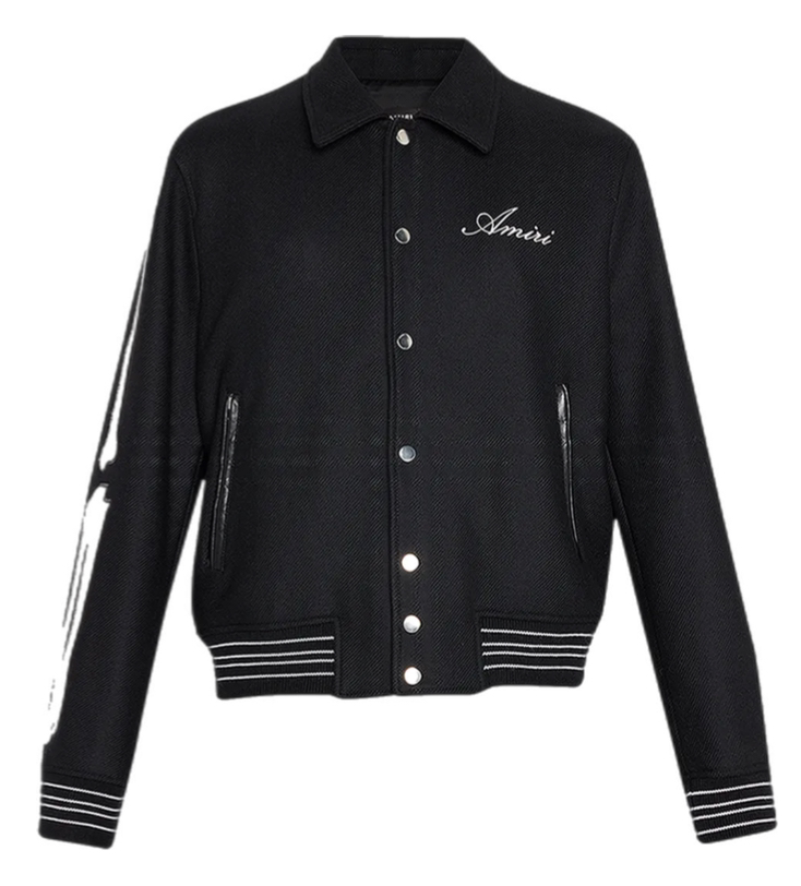 Amiri Bones Varsity Jacket