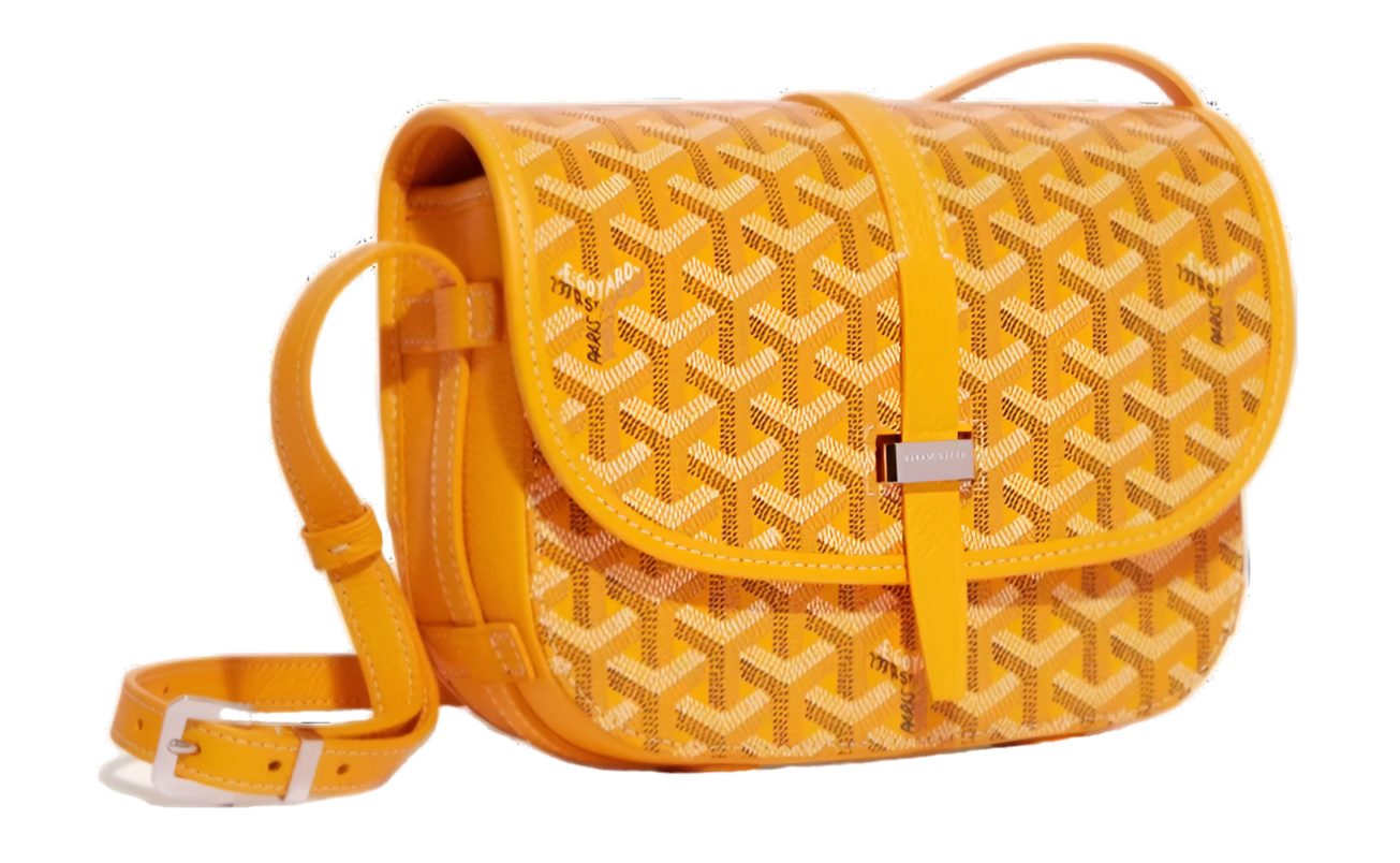 Goyard Belvedere PM Messenger Bag Yellow