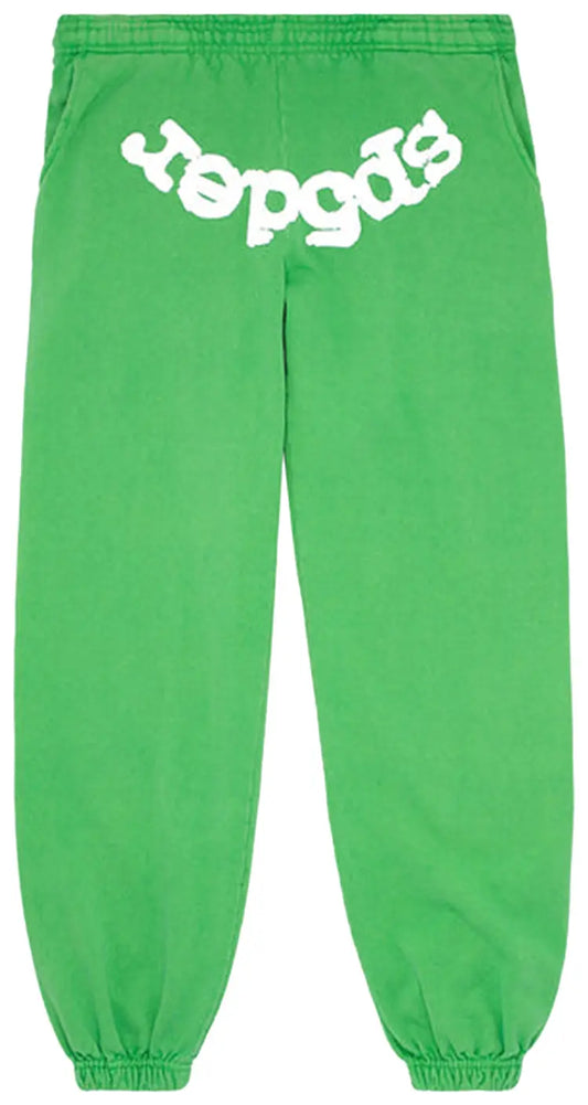 Sp5der Sweatpants Green