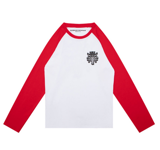 Chrome Hearts Athletics Longsleeve Red White