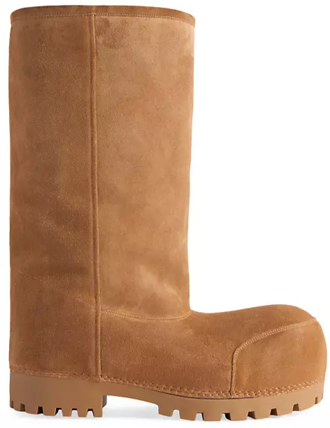 Balenciaga Alaska Boots Brown High