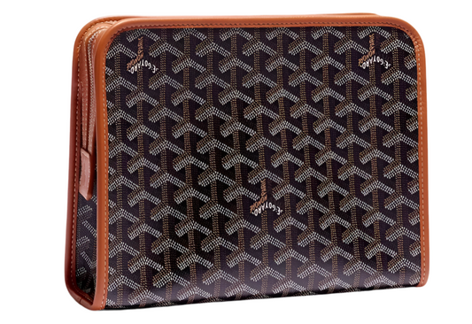 Goyard Jouvence MM Toiletry Bag Brown