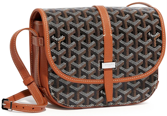 Goyard Belvedere PM Messenger Bag Brown