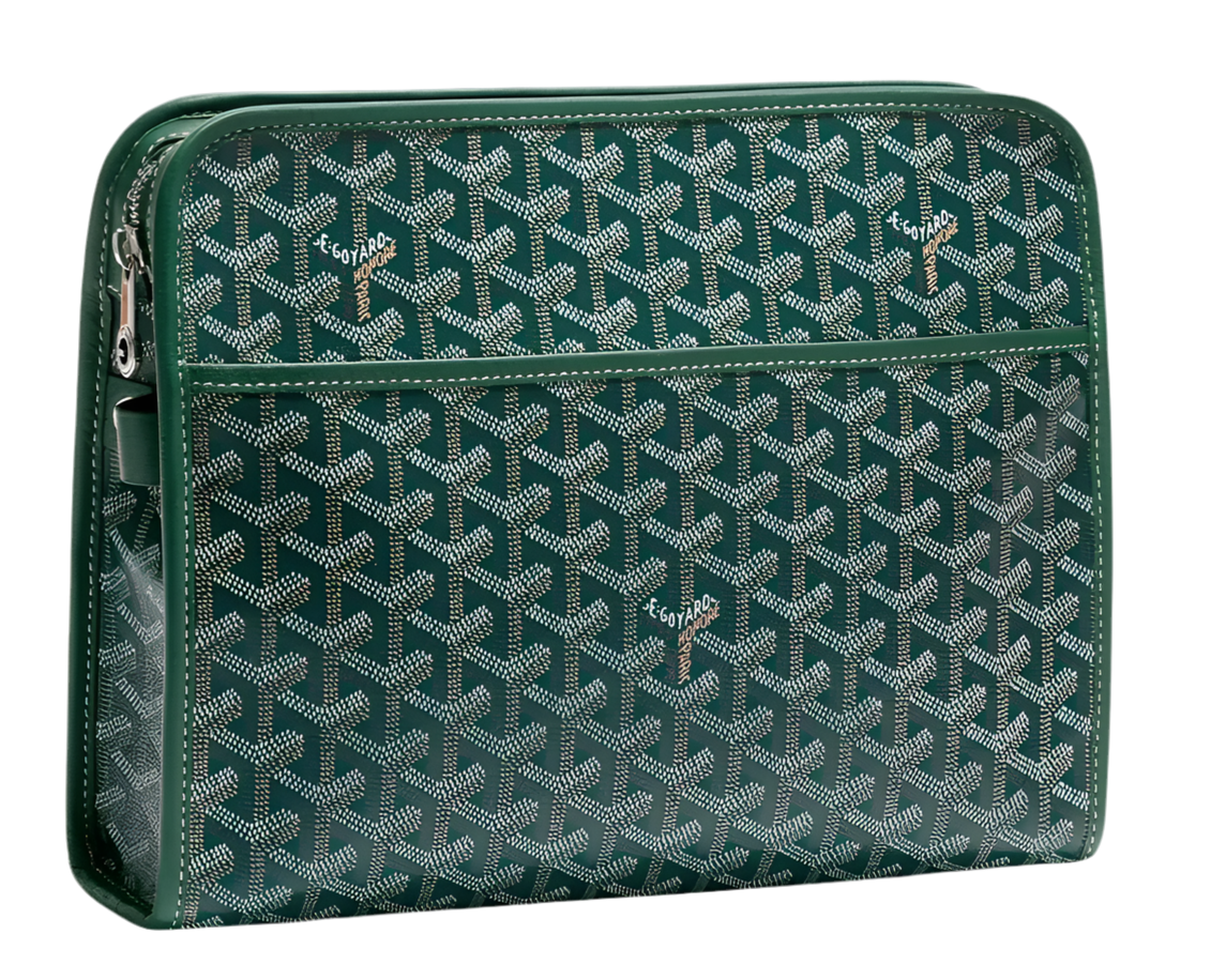 Goyard Jouvence MM Toiletry Bag Green