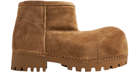 Balenciaga Alaska Boots Brown Low