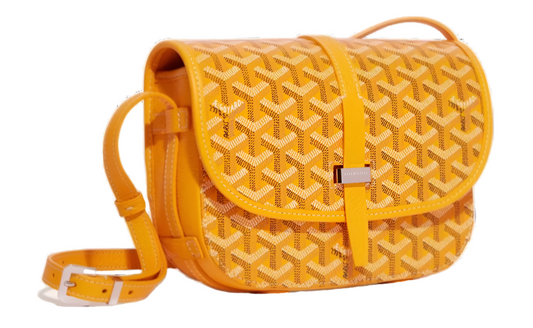 Goyard Belvedere PM Messenger Bag Yellow