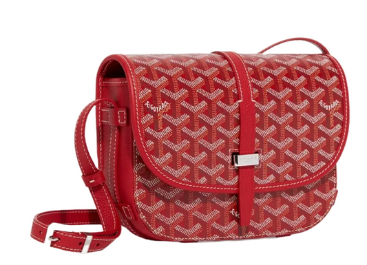 Goyard Belvedere PM Messenger Bag Red