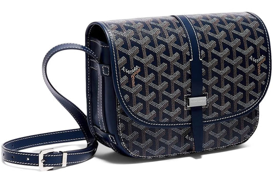 Goyard Belvedere PM Messenger Bag Navy